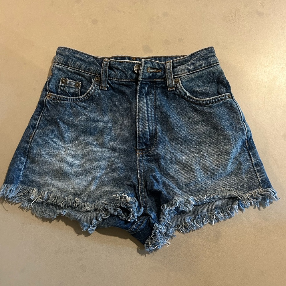 Subdued Denim Shorts